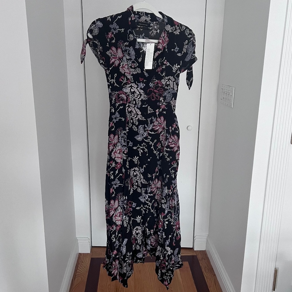 Urban Outfitters Maxi Floral Print Dress